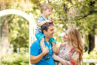 Meine Familie - mit Hermann und meiner Frau Liliia
