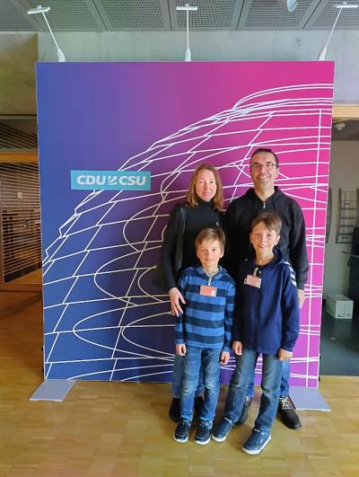 Besuch im Bundestag 2023.